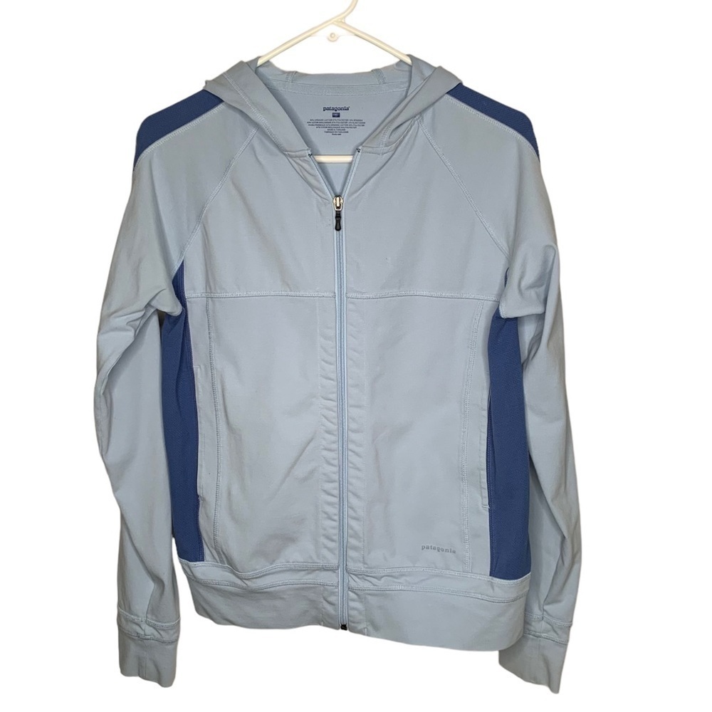 Patagonia Womens Zip Front Hoodies size small Blue Purple